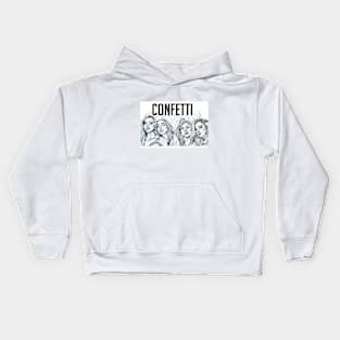 Drop Like Confetti Kids Hoodie